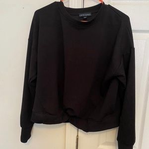 Cynthia rowley black sweatshirt